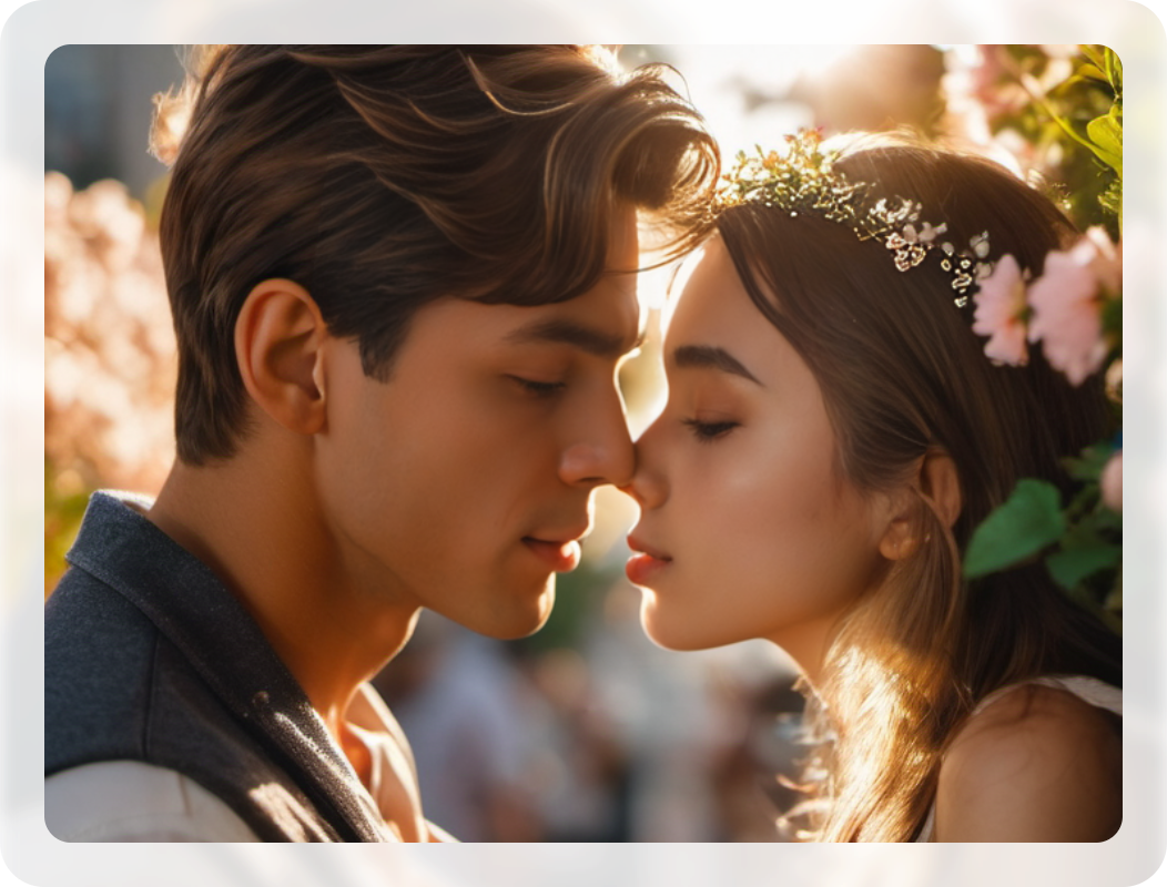 Criar beijo IA online grátis