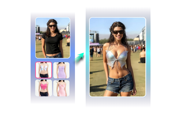 Vídeo de Trocar Corpo com Roupas Estilosas