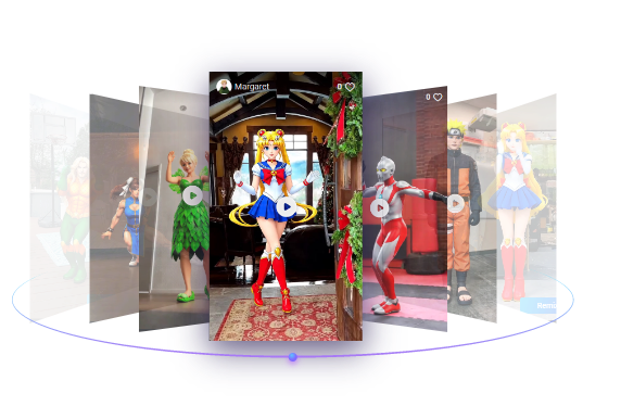 Vídeo de Trocar Corpo com Personagem de Anime